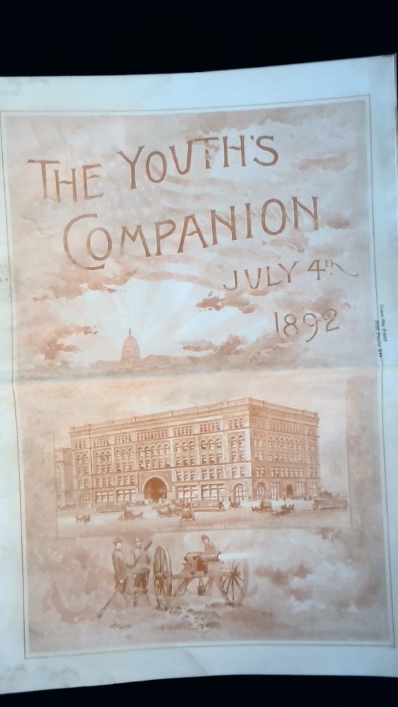 Vtg The Youth's Companion Newspaper 1892 (1 of 9)