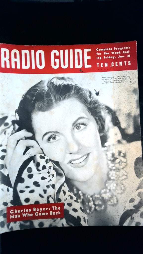 Vtg Radio Guide Magazine Jan 26 1940 (1 of 12)