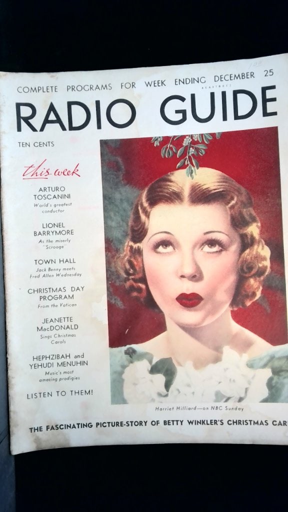 Vtg Radio Guide Magazine Dec 25 1937 (1 of 13)
