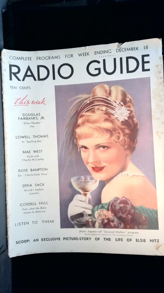 Vtg Radio Guide Magazine May 28 1938 (1 of 11)