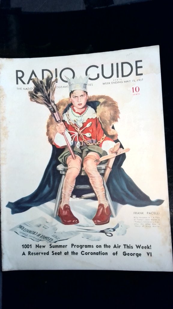 Vtg Radio Guide Magazine May 15 1937 (1 of 14)