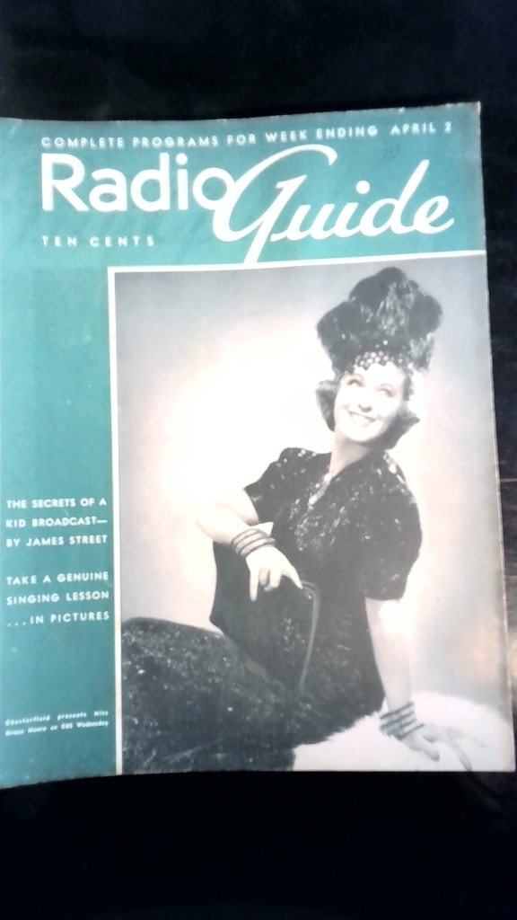 Vtg Radio Guide Magazine April 1938 (1 of 11)