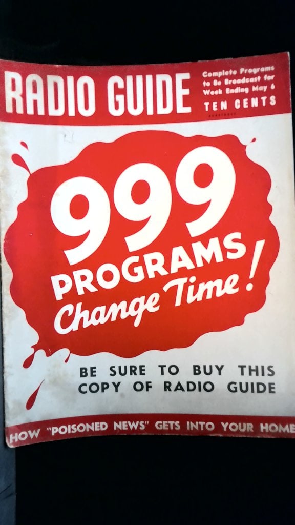 Vtg Radio Guide Magazine May 6 1939 (1 of 11)