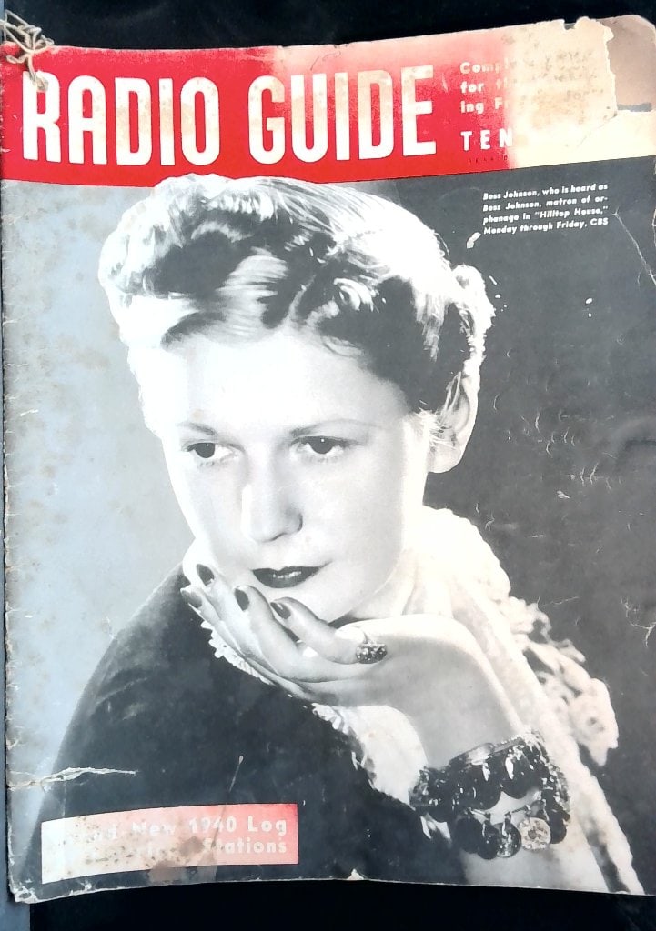 Vtg 1940 Radio Guide Magazine (1 of 10)