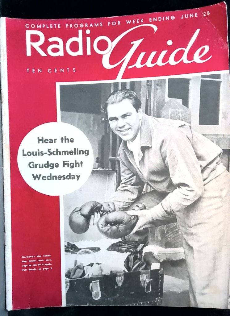 Vtg Radio Guide Magazine June 1938 (1 of 9)
