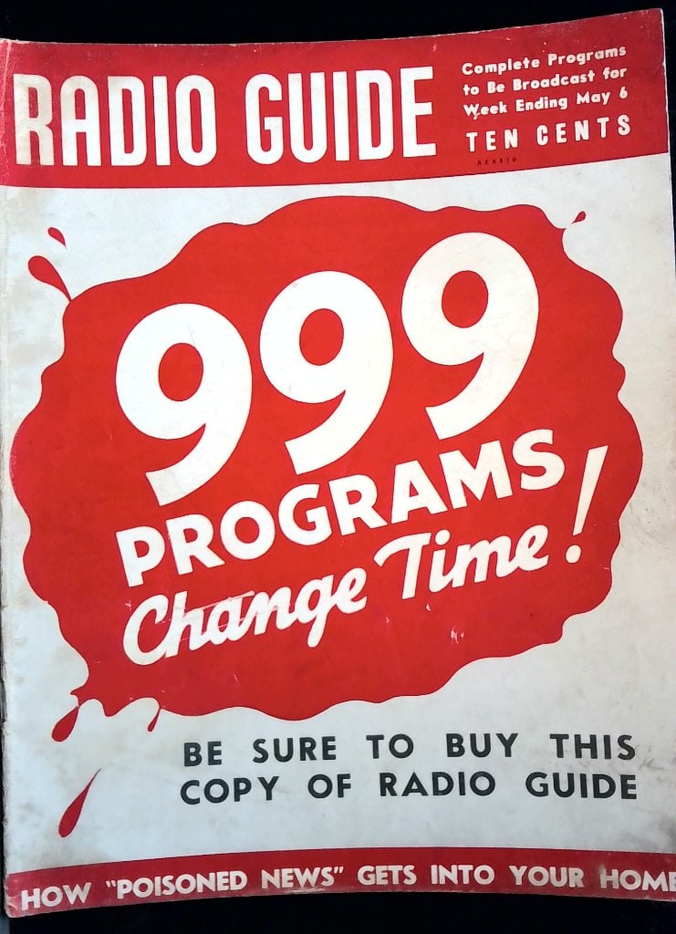 Vtg Radio Guide Magazine May 6 1939 (1 of 8)