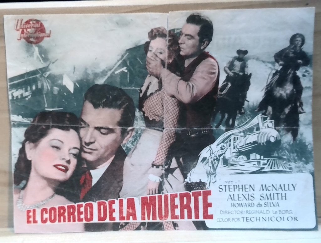 Vtg Spanish Movie Lobby Card El Correo De La (1 of 3)