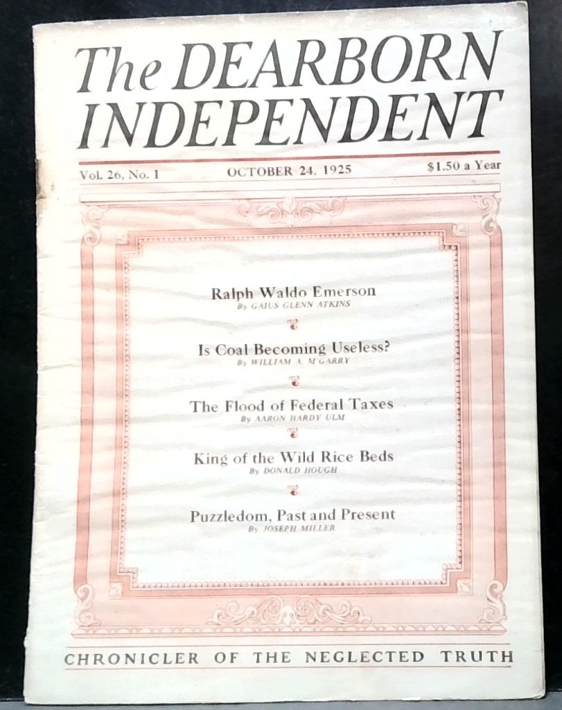 The Dearborn Independent Oct 24 1925