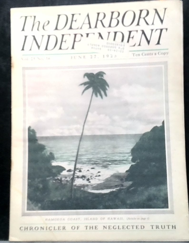 The Dearborn Independent June 27 1925