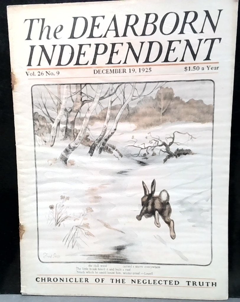 The Dearborn Independent December 19 1925