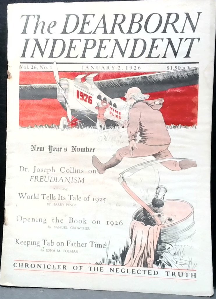 The Dearborn Independent Jan 2 1926 Periodical (1 of 9)
