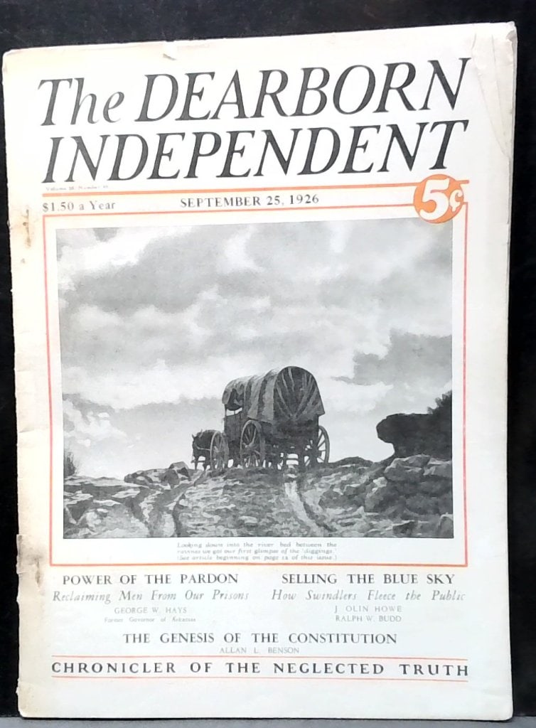 The Dearborn Independent Sept 25 1926