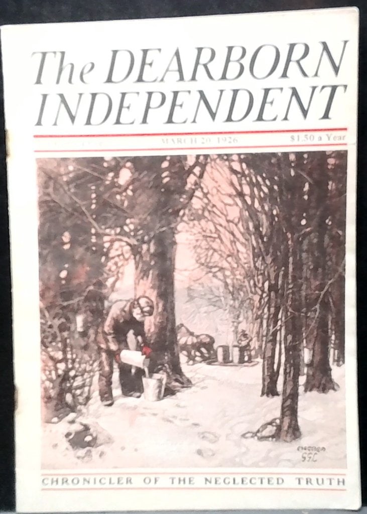 The Dearborn Independent March 20 1926