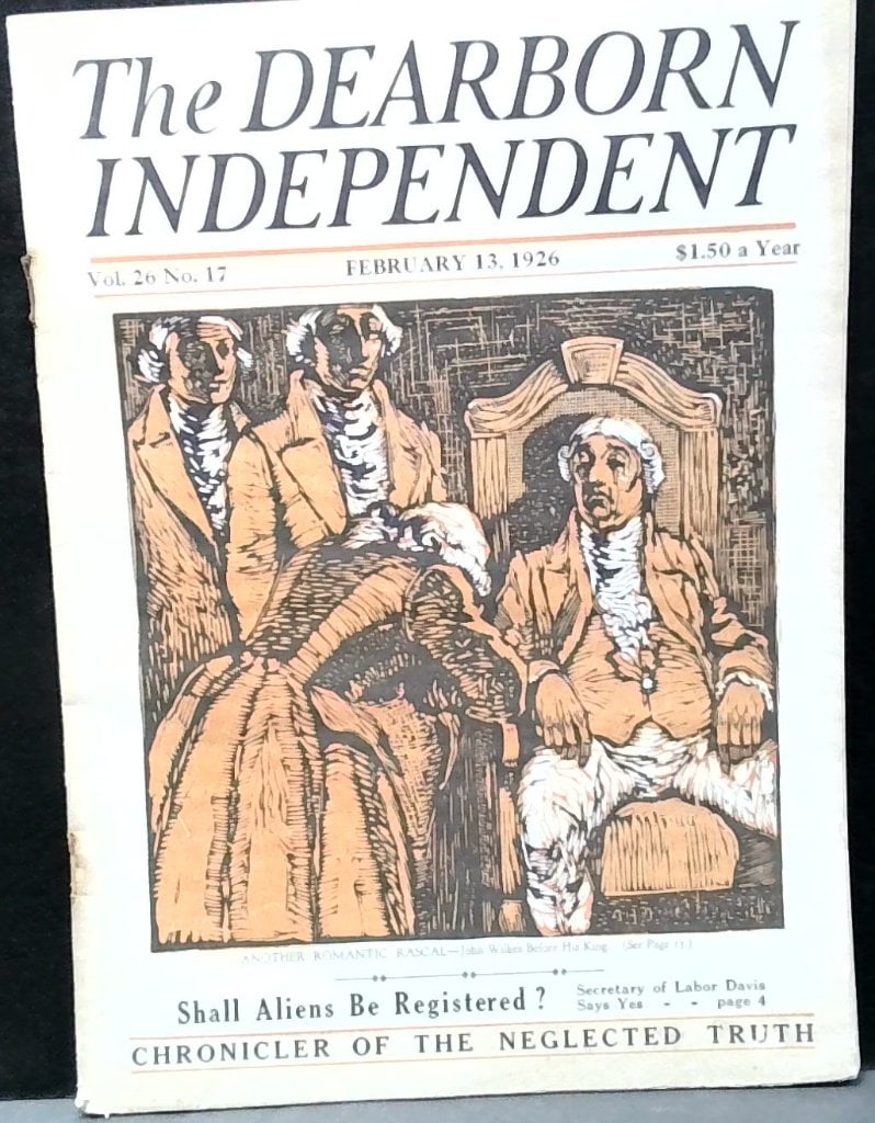 The Dearborn Independent Feb 13 1926 (1 of 8)