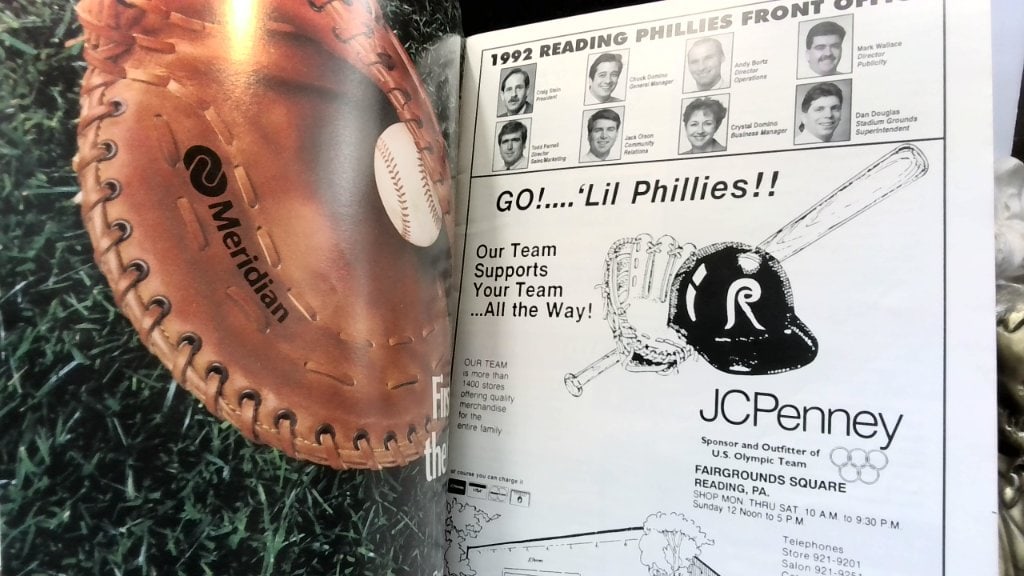 1992 Reading Phillies Souvenir Program - 12