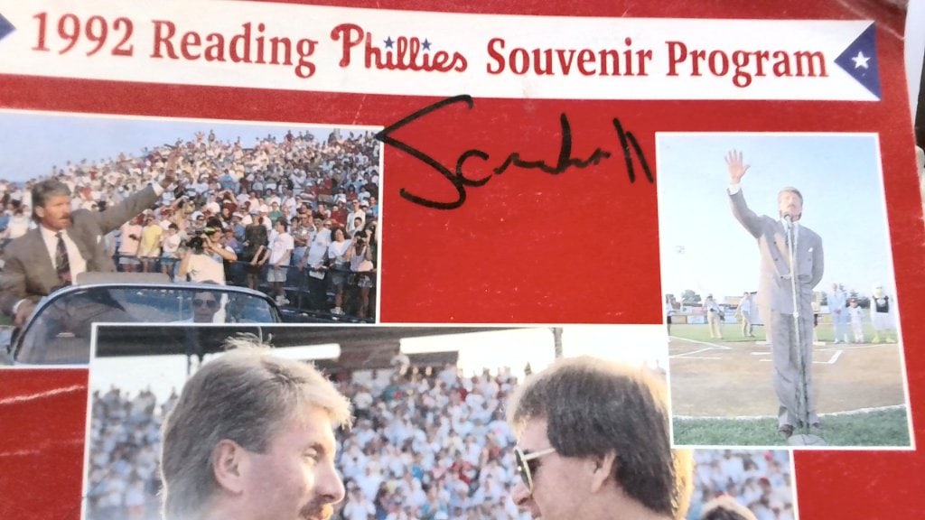 1992 Reading Phillies Souvenir Program - 3