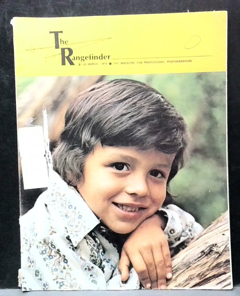 The Rangefinder Magazine March 1974: The Rangefinder Magazine, Vol 23, No 3, March 1974, The Magazine For Professional Photographers, Published By The Rangefinder Publishing Co, Los Angeles, California, Softcover.