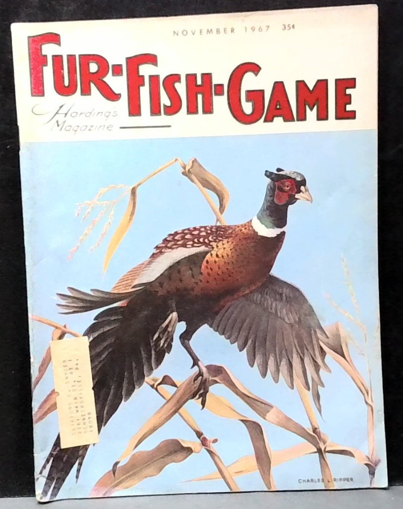 Fur-Fish-Game Magazine November 1967: Fur-Fish-Game Magazine, November 1967, Harding's Magazine, Columbus, Ohio, Monthly Periodical, Illus, Hunting And Fishing Articles, Vtg Advertisements.