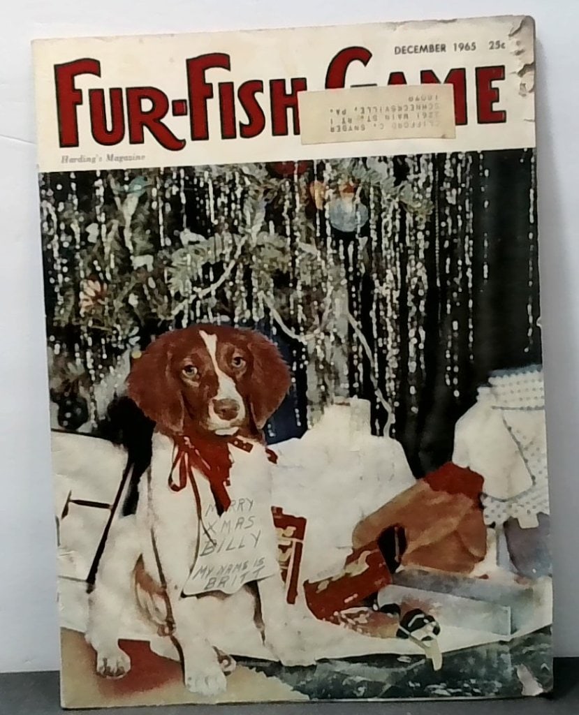 Vtg Fur-Fish-Game Magazine Dec 1965: Vtg Fur-Fish-Game Magazine, December 1965, Harding's Magazine, Columbus, Ohio, Paper Format, Hunting, Fishing, Trapping Articles, Vtg Advertisements.