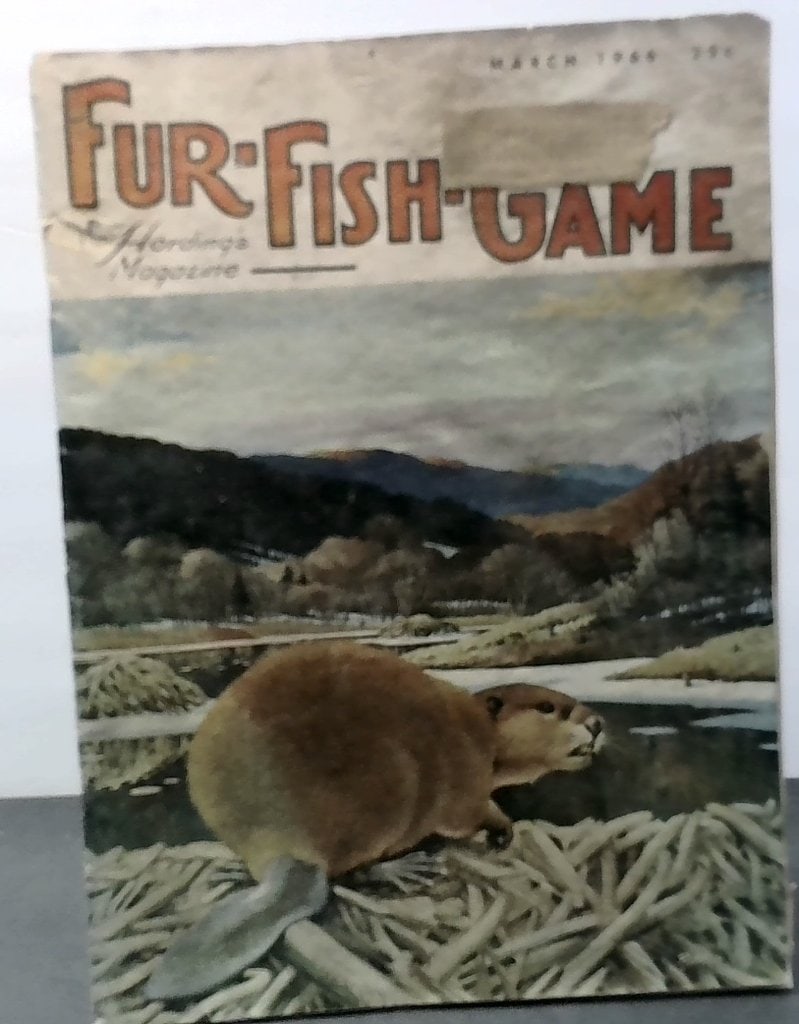 Vtg Fur-Fish-Game Magazine March 1966 (1 of 6)