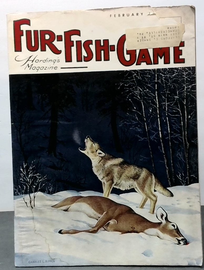 Vtg Fur-Fish-Game Magazine February 1966 (1 of 5)