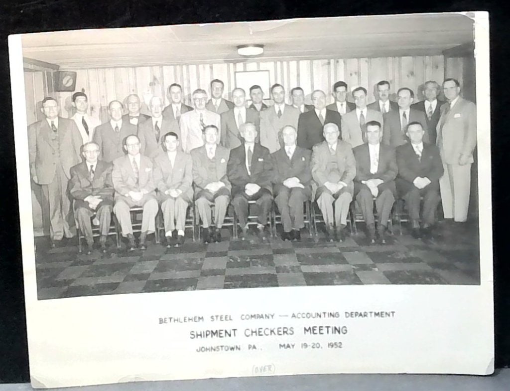1952 Bethlehem Steel Group Photograph (1 of 2)