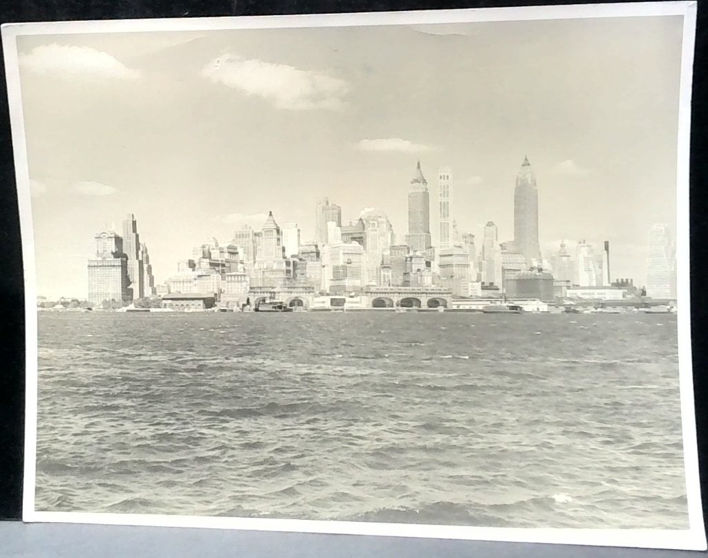 NYC Skyline B&W Photograph (1 of 2)
