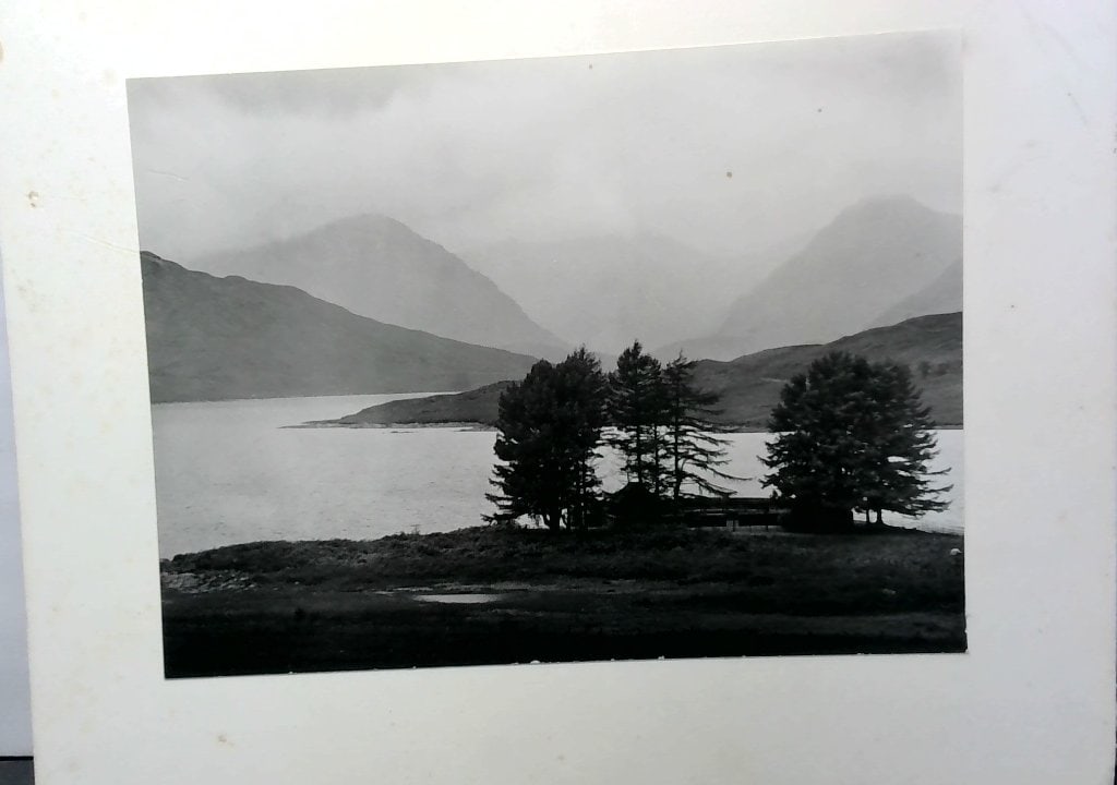 Vtg B&W Lake Land Photograph (1 of 4)