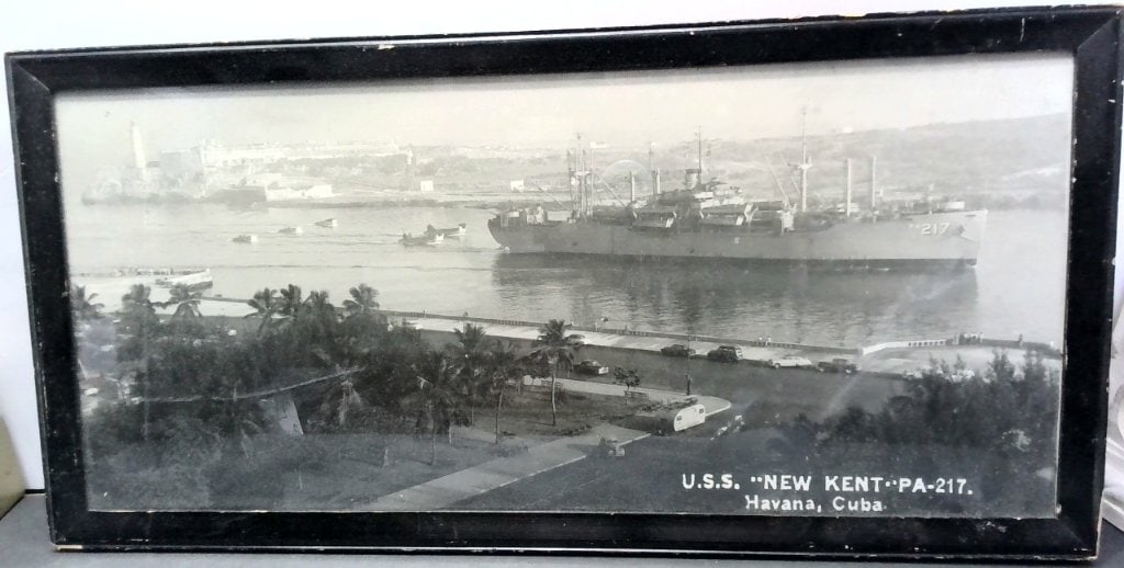 Vtg U.S.S. New Kent PA-217 Photograph (1 of 3)