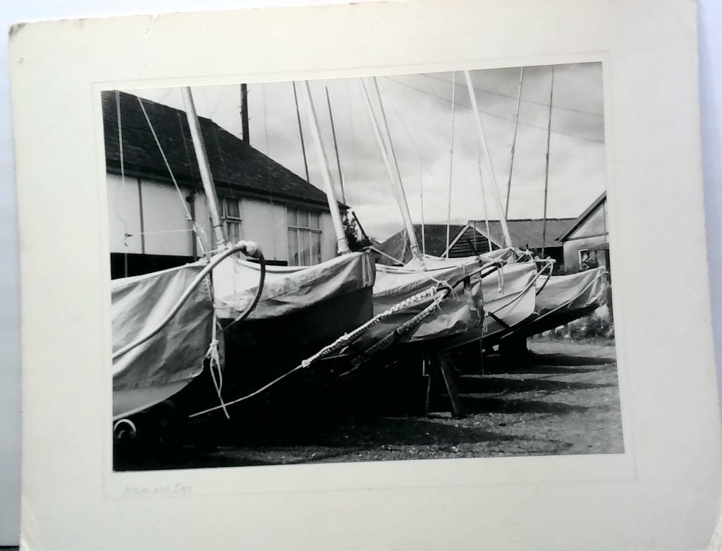 Vtg B&W Photograph High And Dry 1962 (1 of 5)
