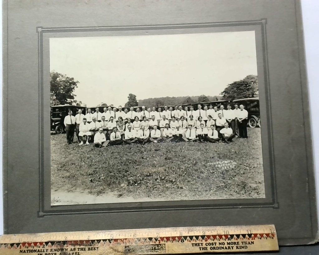 Vtg B&W Group Photograph Fricker Photo (1 of 3)
