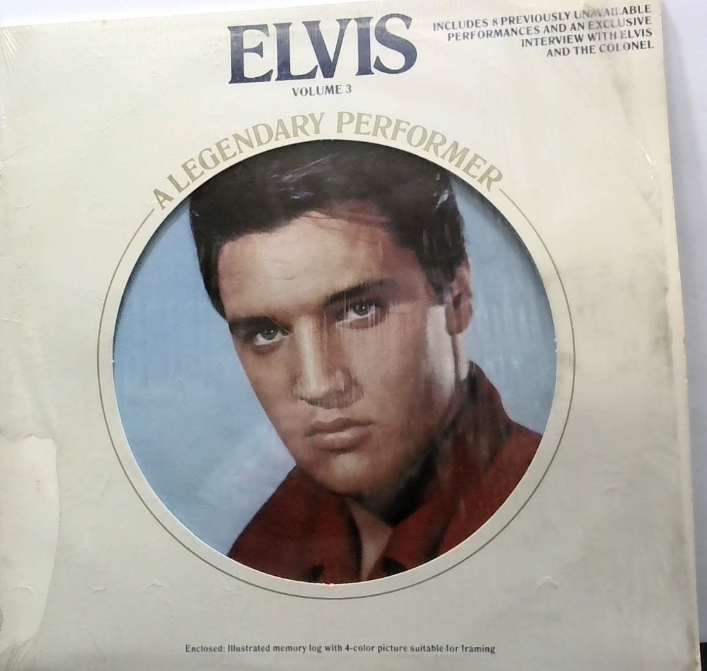 Elvis Presley A Legendary Performer Vol 3 Vinyl (1 of 5)