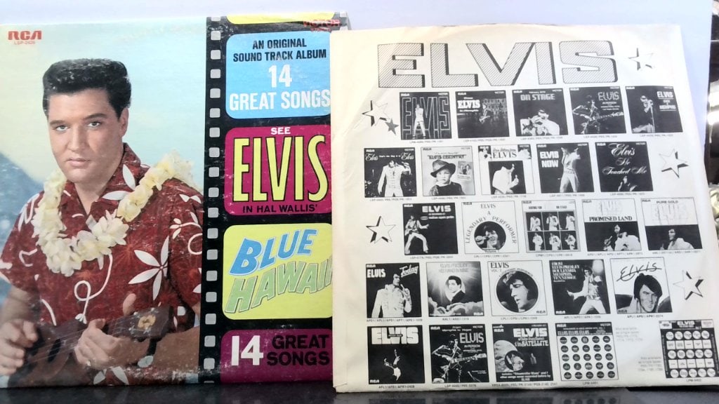 Elvis Presley Blue Hawaii Vinyl Record (1 of 3)