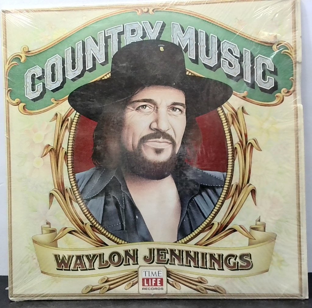 Waylon Jennings Country Music Vinyl LP 1985 (1 of 5)