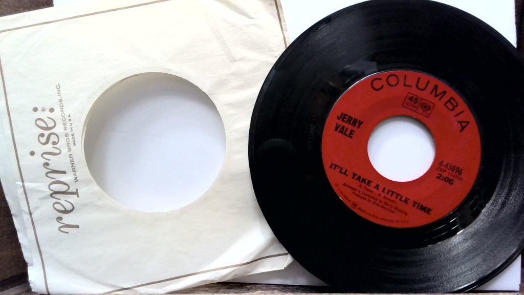 Jerry Vale It'll Take A Little Time 45 RPM (1 of 2)