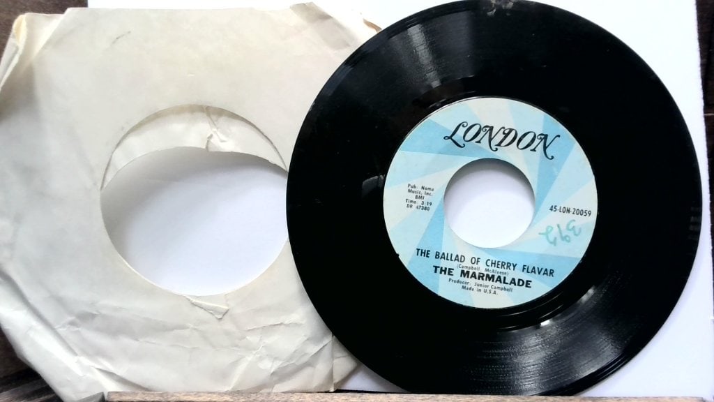 The Marmalade Ballad Of Cherry Flavar 45 RPM (1 of 2)