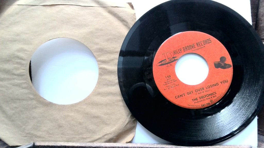 The Delfonics Vtg 45 RPM Vinyl Record (1 of 2)