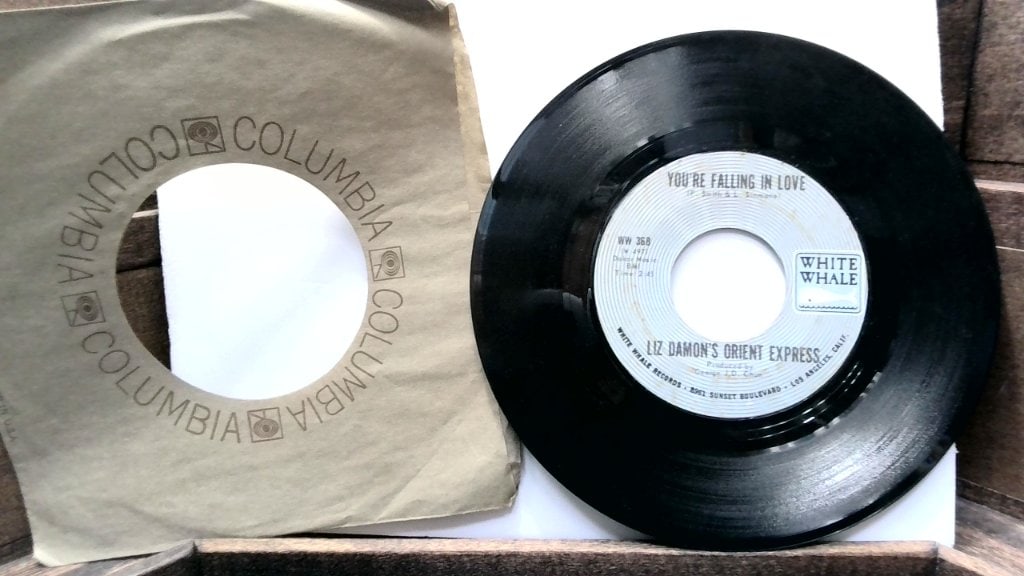 Liz Damon's Orient Express 45 RPM Record (1 of 2)