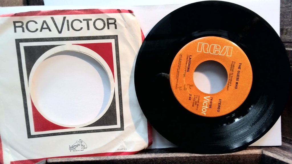 The Guess Who 45 RPM Record (1 of 2)