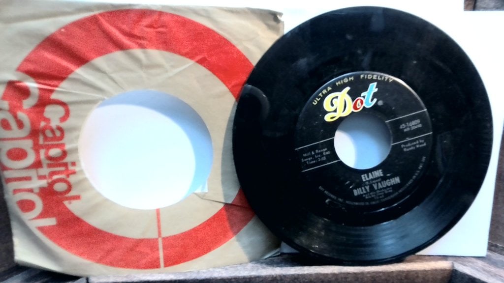 Billy Vaughn Elaine/Michelle 45 RPM Single (1 of 2)