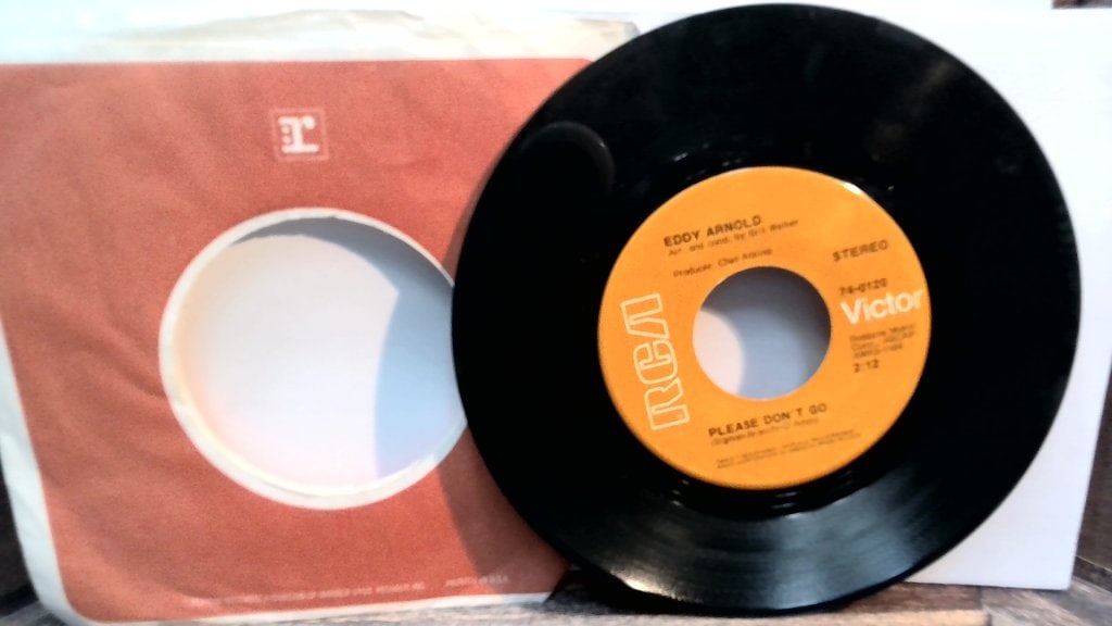 Eddy Arnold Please Don't Go 45 RPM Single (1 of 2)