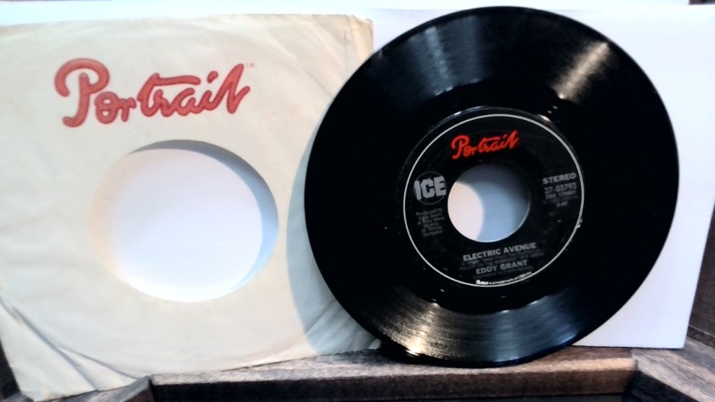 Eddy Grant Electric Avenue 45 RPM Single (1 of 2)