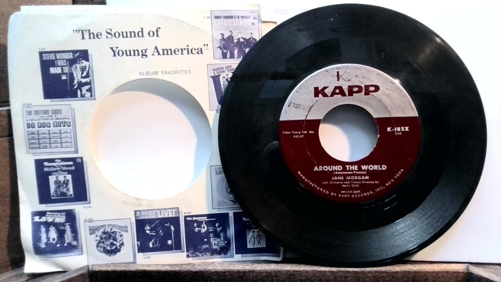 Jane Morgan Around The World Vinyl Record (1 of 2)