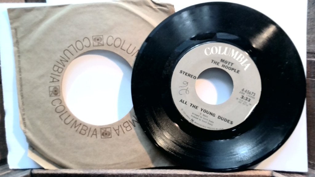 Mott The Hoople Vinyl 45 RPM (1 of 2)