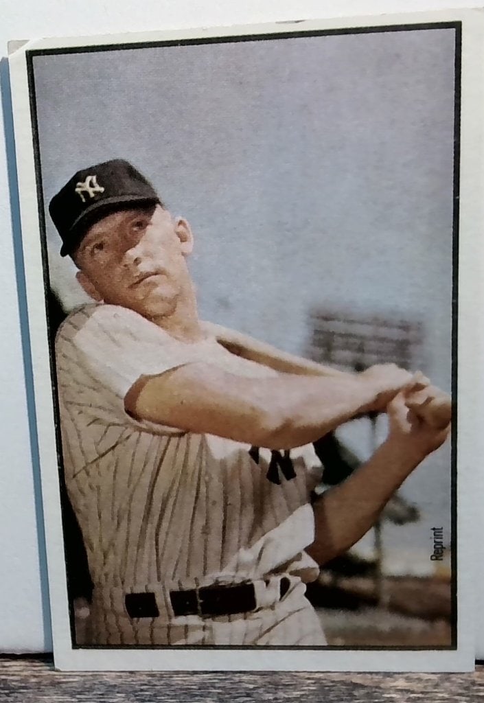 Vtg 1989 Bowman Mickey Mantle Reprint Card (1 of 2)