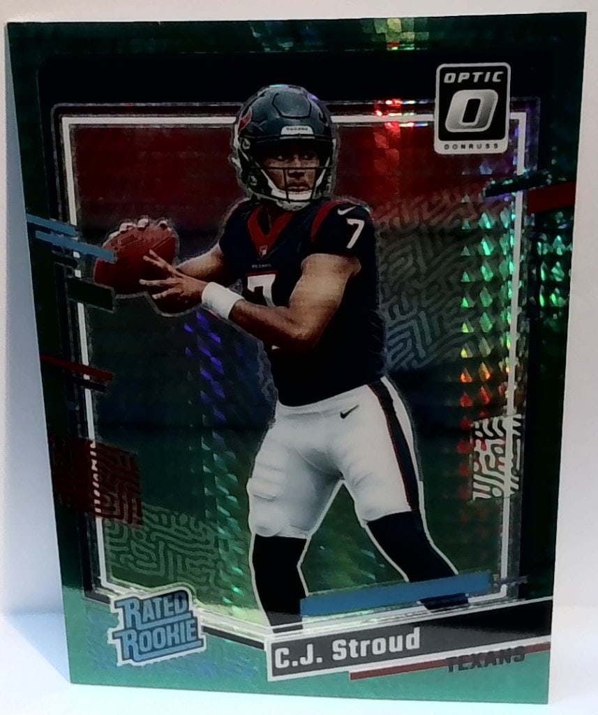 C.J. Stroud Donruss Optic Rated Rookie (1 of 2)