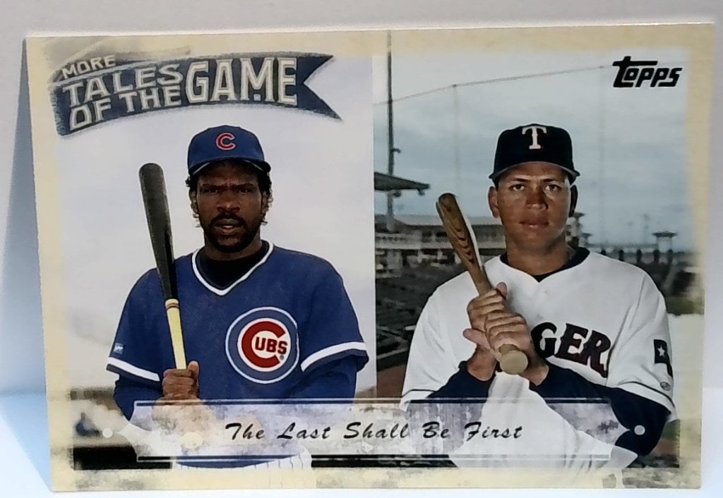 Vtg Andre Dawson Alex Rodriguez Topps Card (1 of 2)