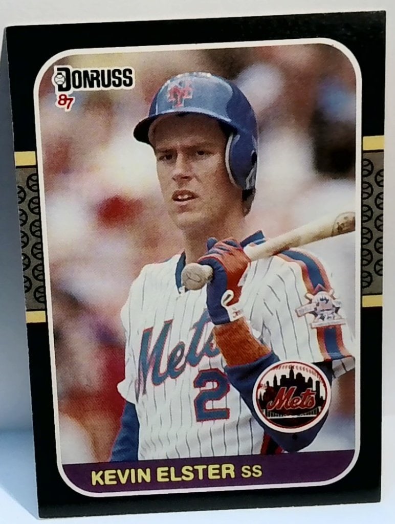 1987 Donruss Kevin Elster Baseball Card No 635 (1 of 2)