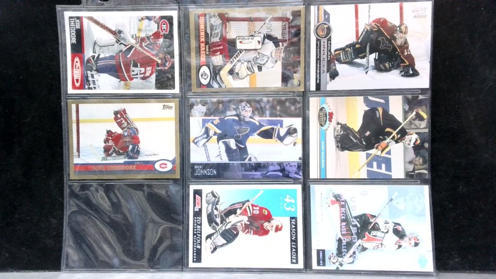 Vtg Hockey Goalie Trading Cards Assorted (1 of 4)