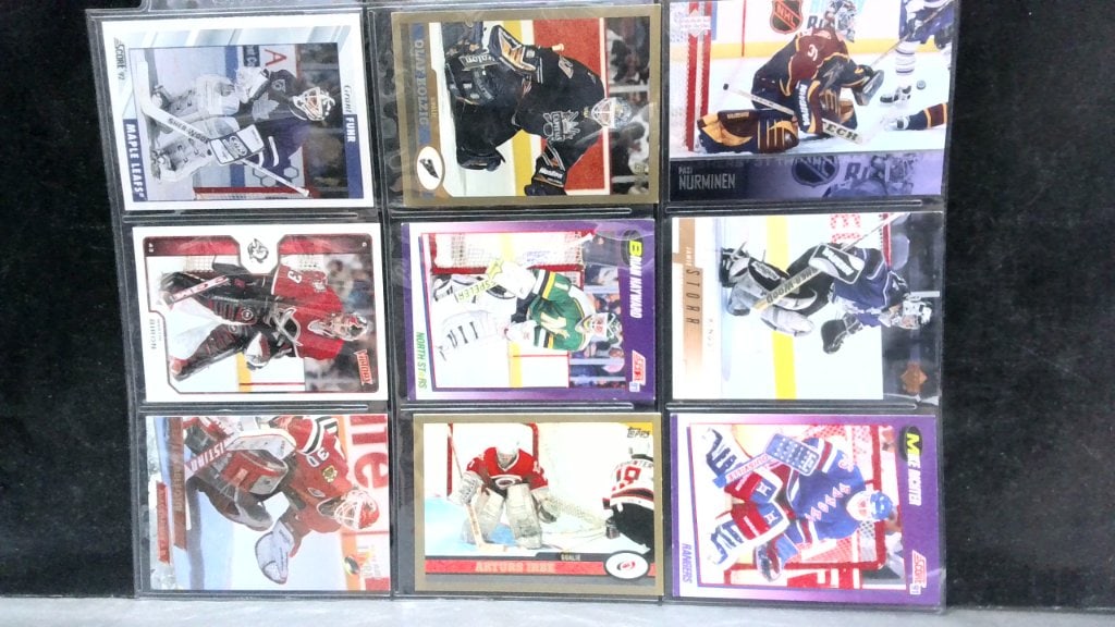 Vtg Hockey Goalie Trading Cards Assorted (1 of 3)